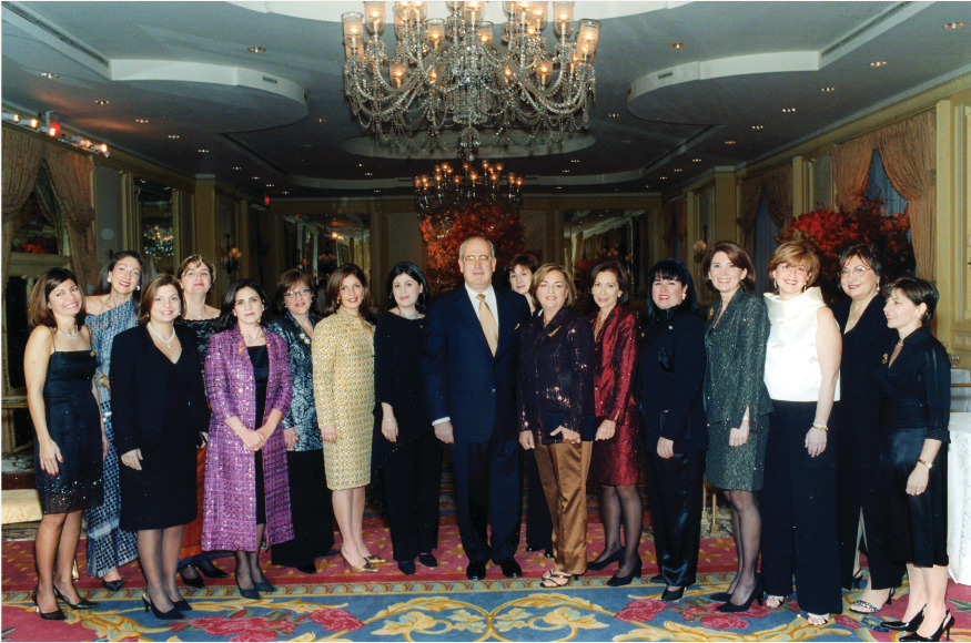  At the 82nd General Assembly and inauguration of his presidency with the weekend’s organizing committee. (2002);