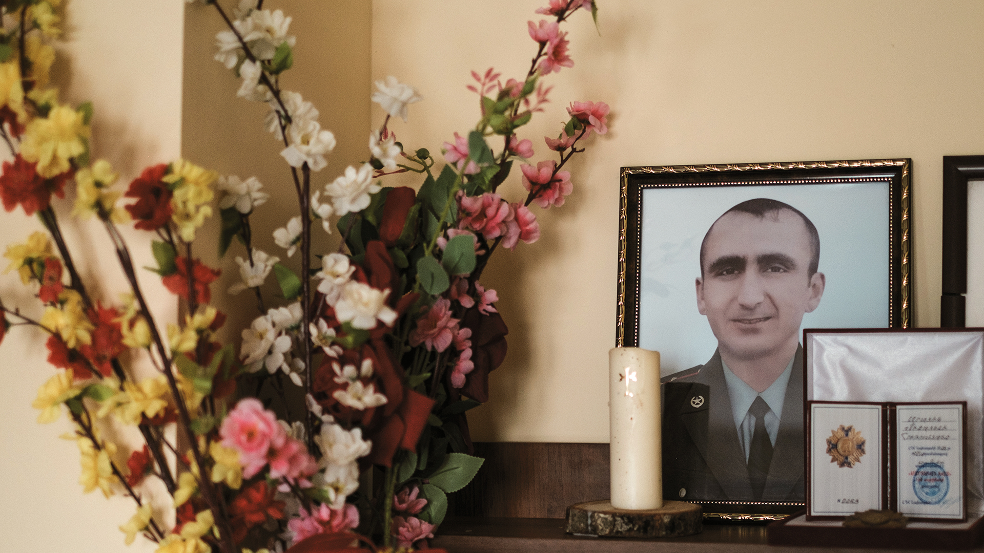 Hurumyan’s husband Arayik was a captain in the military killed in Hadrut in October 2020.