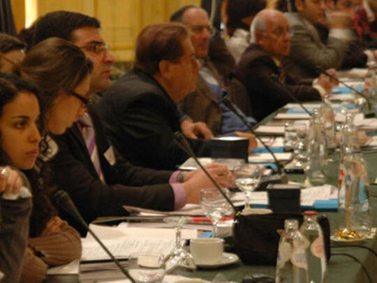 A view of the AGBU Pan-European Conference during Saturday m