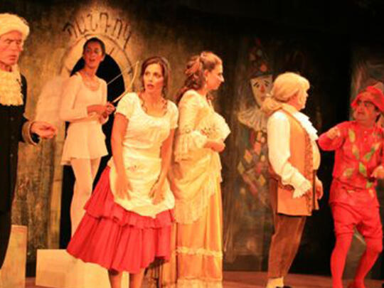 A scene from the 2007 Ardavazt production of "The Venetian T
