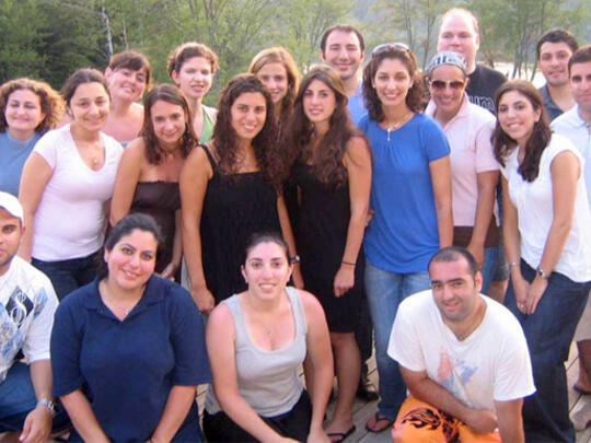Attendees of the August YPGNY retreat at AGBU's Camp Nubar i