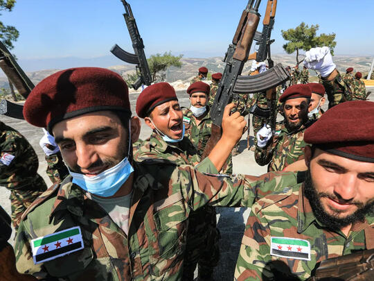 Turkey sends Syrian mercenaries to support Azerbaijan