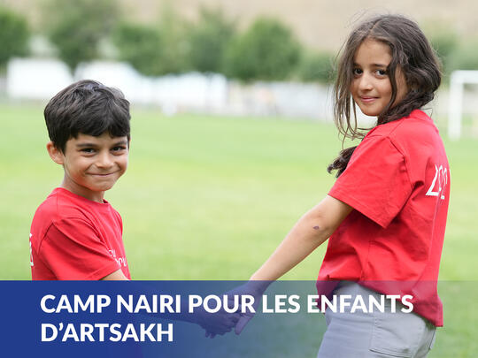 Camp Nairi pour les enfants d’Artsakh