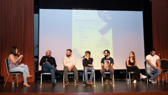 "Armenians in Film" panel discussion in Pasadena with Armenian Film Society.