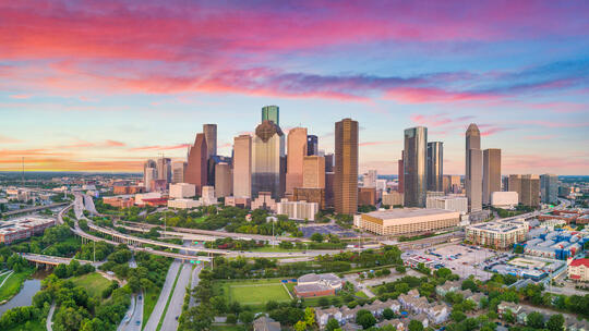 photo of Houston skyline